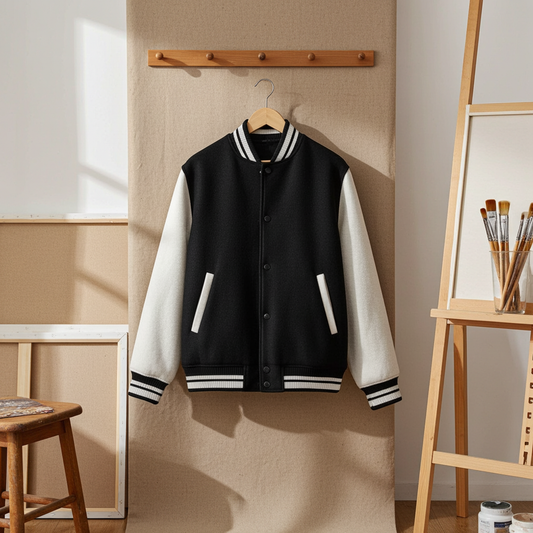 Varsity Jacket Black