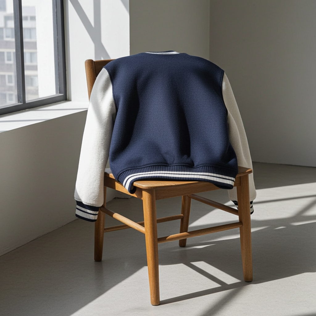 Varsity Jacket Navy Blue