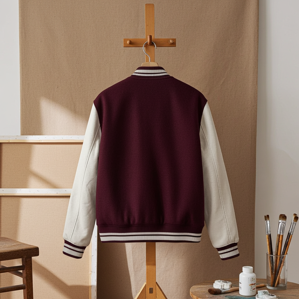 Varsity Jacket Maroon