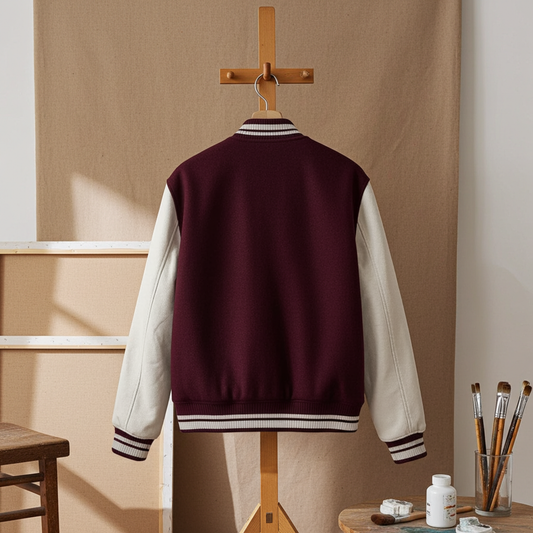 Varsity Jacket Maroon