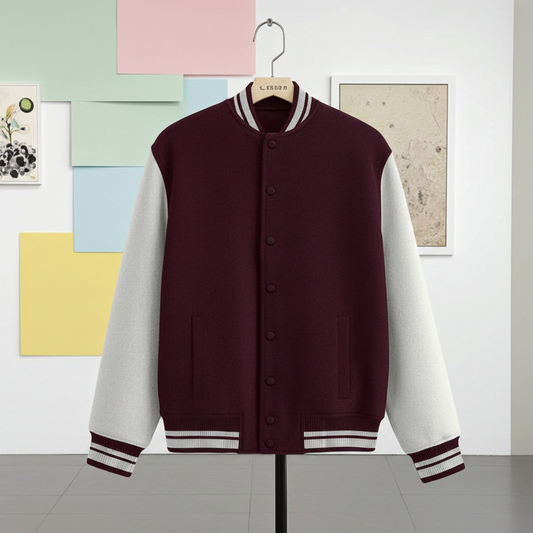 Varsity Jacket Maroon