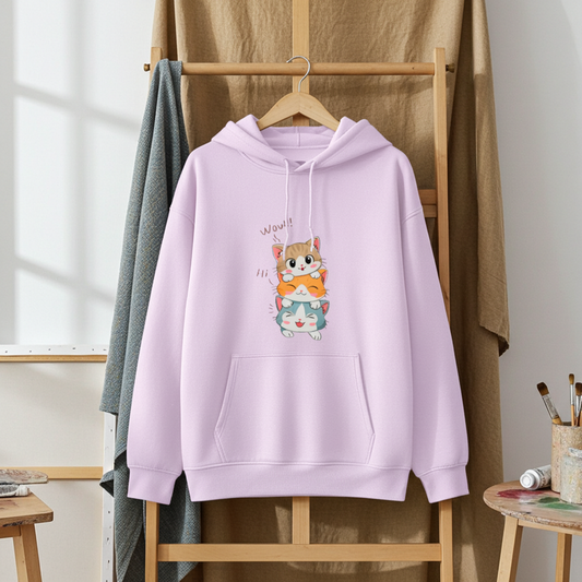 Baby pink Unisex Oversized Hoodie