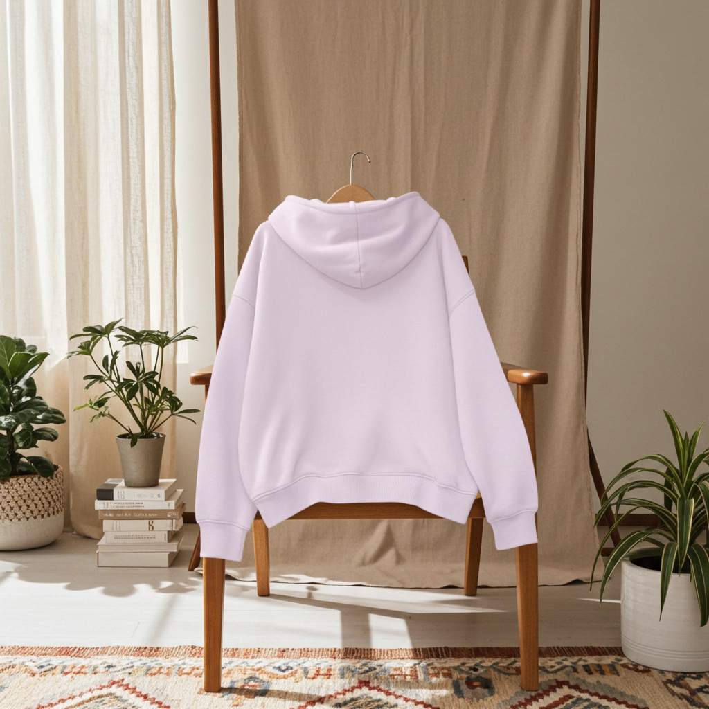 Baby pink Unisex Oversized Hoodie