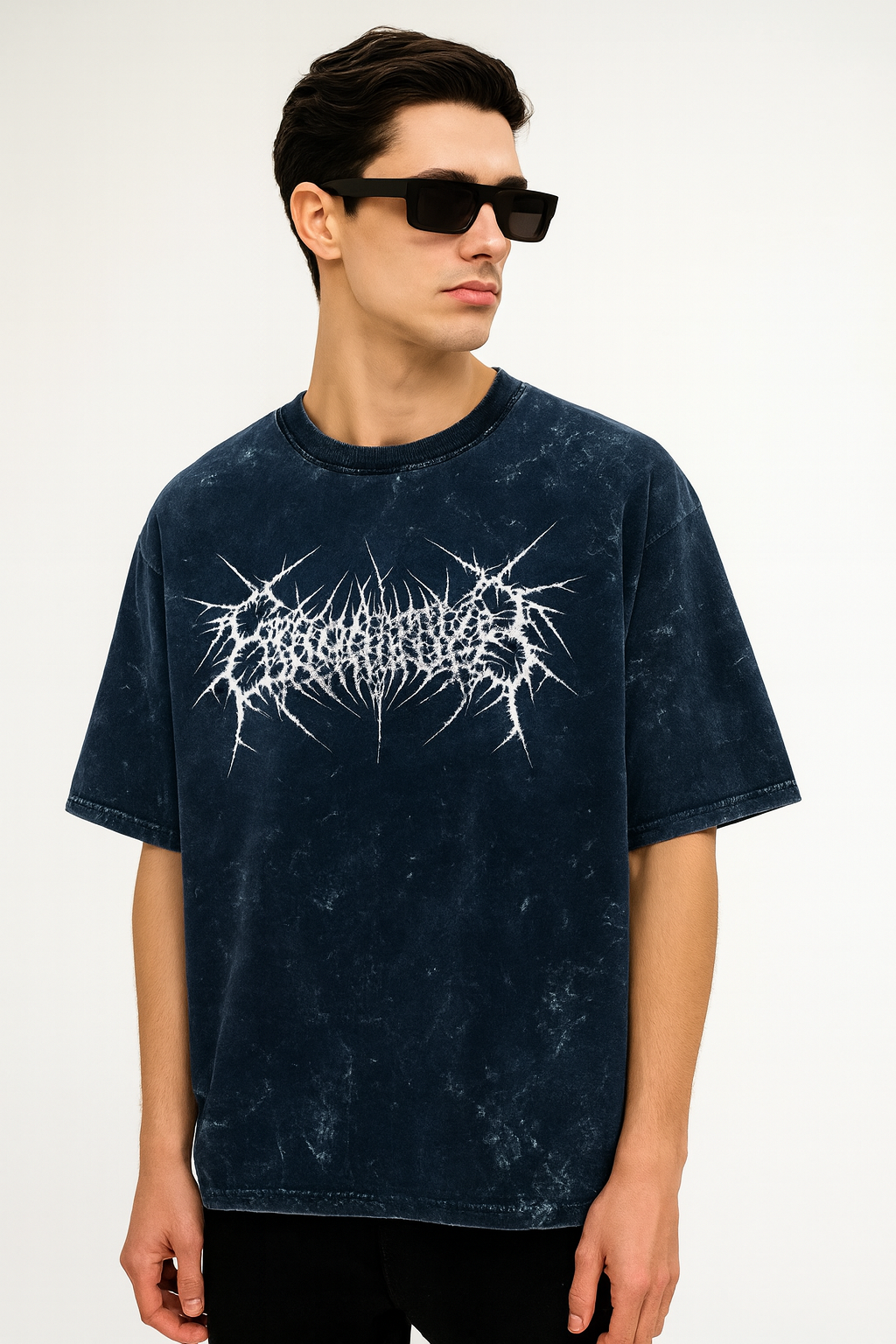 BLEED THE SILENCE - Dark And Violent Oversized T-shirts