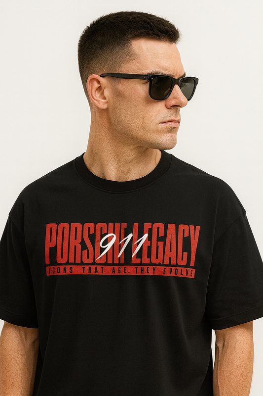 Porsche Concept Unisex Terry Oversized Tee